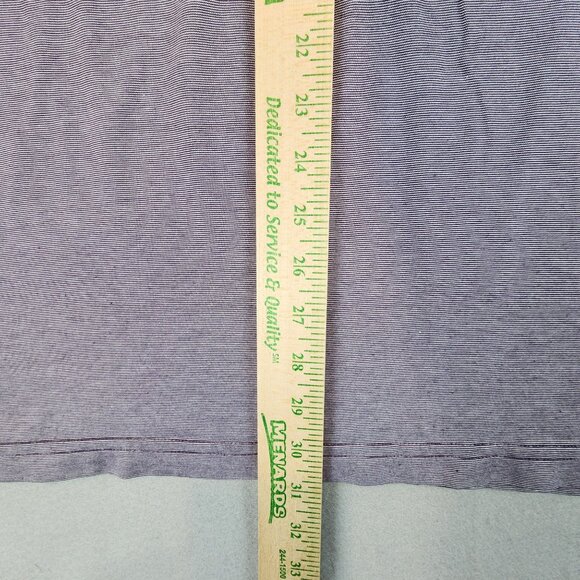 Travis Mathew Micro Stripe Golf Polo Short Sleeve Purple White Active Prep XXXL - Picture 11 of 12